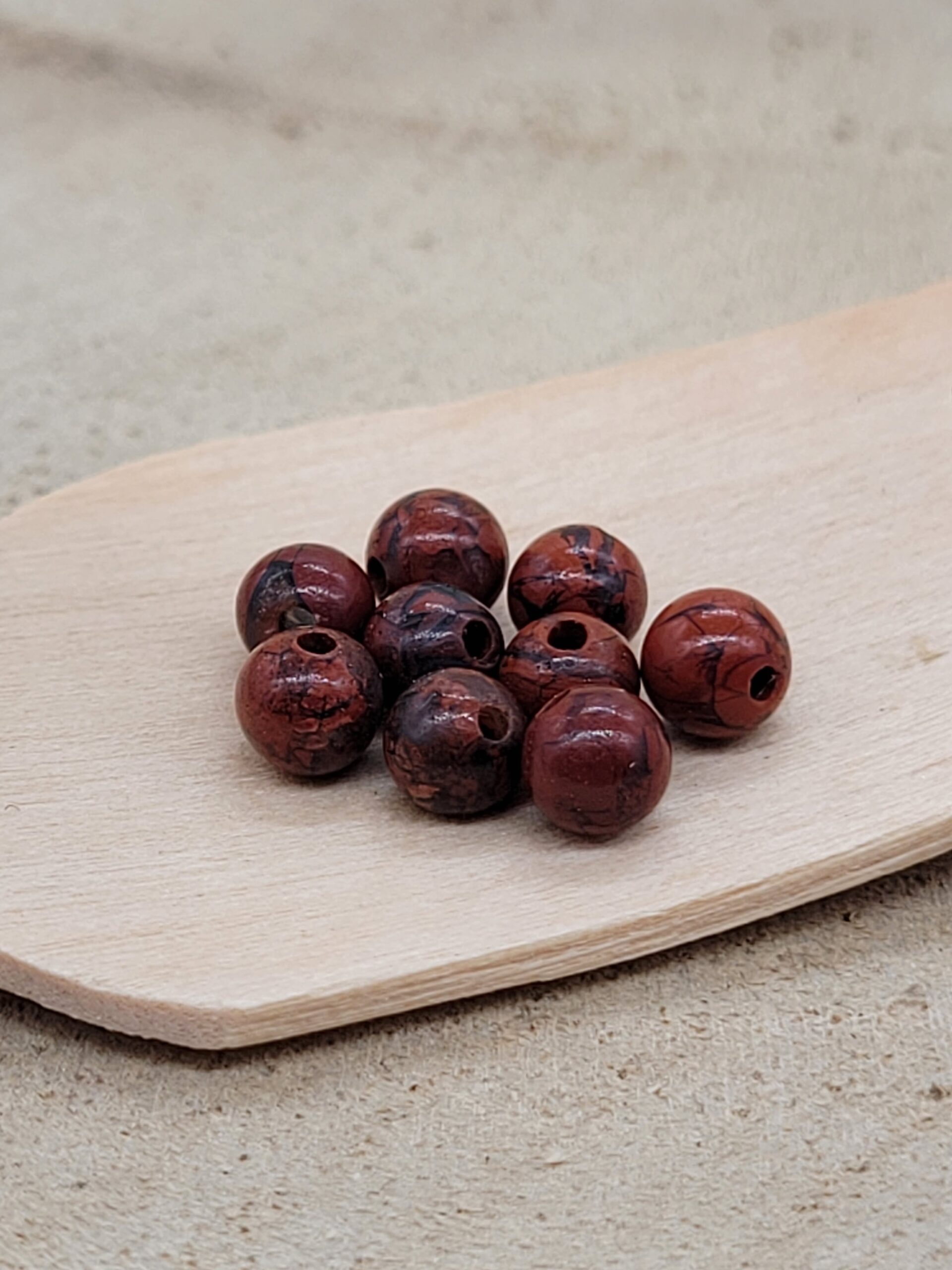 Bola de grossesse et Jaspe rouge bréchique