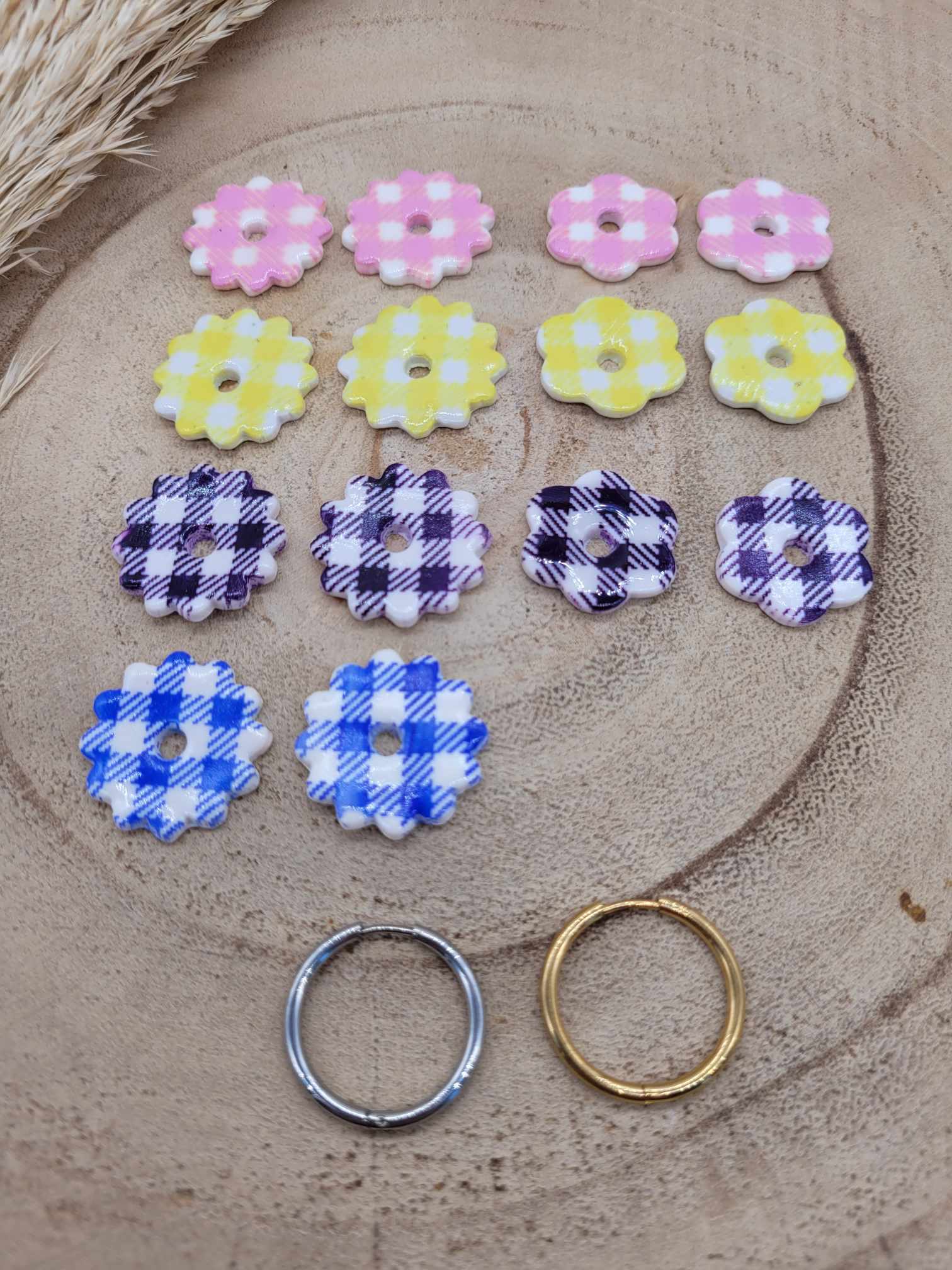 mini Pampille motif vichy